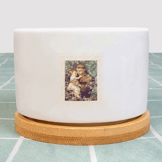 Saint Anthony Of Padua Catholic St Rosary Plant Pots