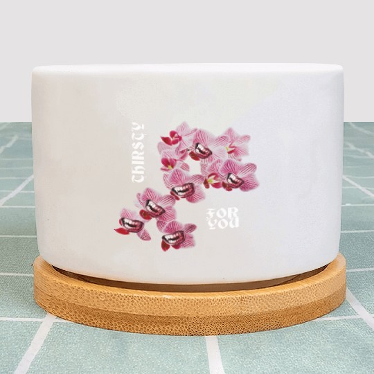 Orchid flower teeth creepy Orchid flower teeth cre Plant Pots