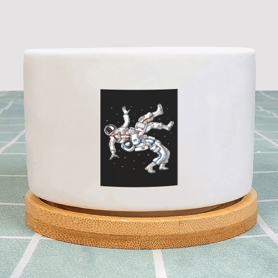 Jiu-Jitsu Astronauts Plant Pots