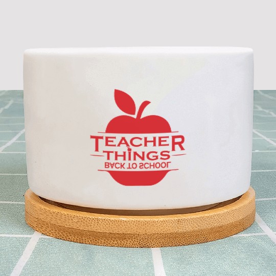 Teacher, Middle School Teacher, Elementary Teacher Plant Pots