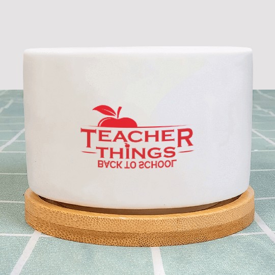Teacher, Middle School Teacher, Elementary Teacher Plant Pots