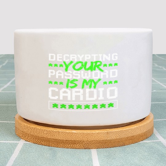 Cyber Security Password Decryption Plant Pots
