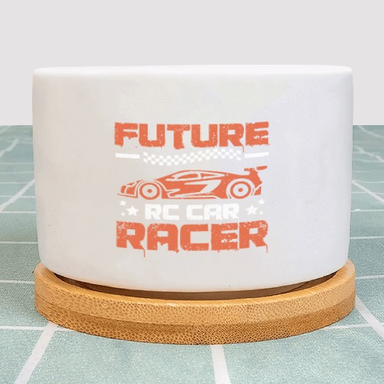 Future Rc car racer Plant Pots