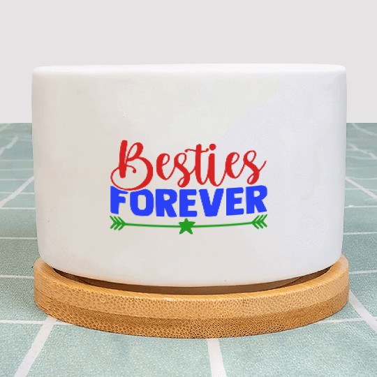 Besties Forever Plant Pots