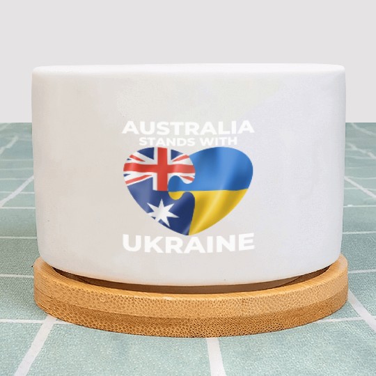 Australia stands with Ukraine Plant Pots