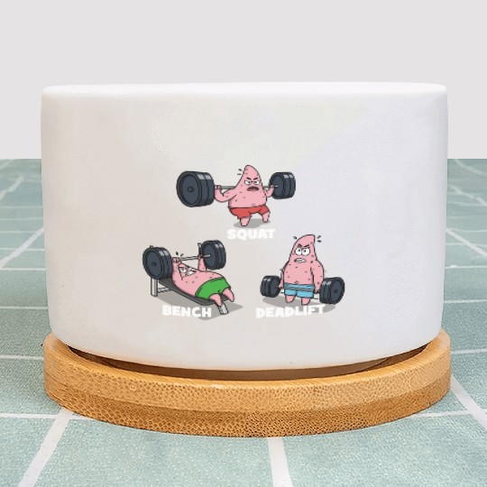 Majin Buu vs Patrick - Funny Anime Gym Plant Pots