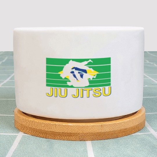 BJJ Gi Brazilian Jiu Jitsu Martial Arts Plant Pots