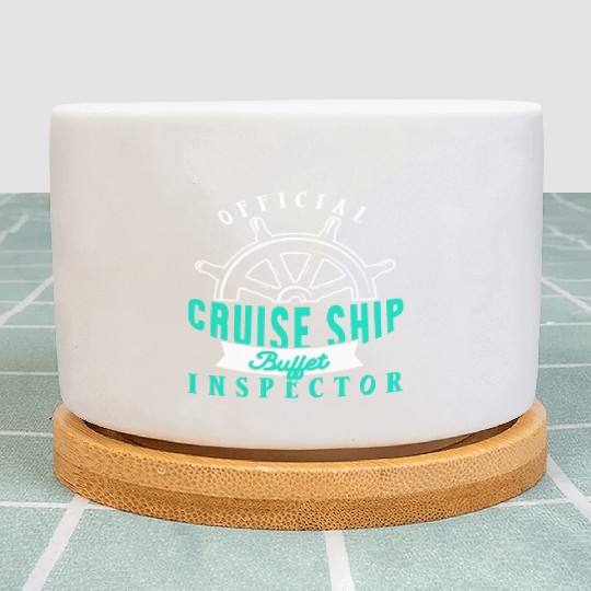Funny Cruise Ship Buffet Inspector Partners Plant Pots