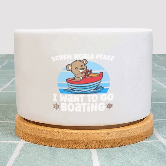 Sailing Sailboat Boating Kid Child Yacht Boat Plant Pots