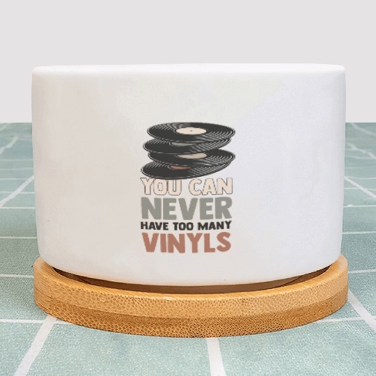 Hilarious Vinyl Contentment Sarcastic Composers Plant Pots