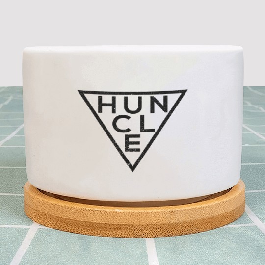 Huncle Triangular Uncle Plant Pots