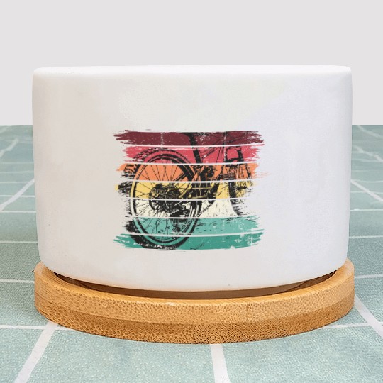 Mountain bike vintage Plant Pots