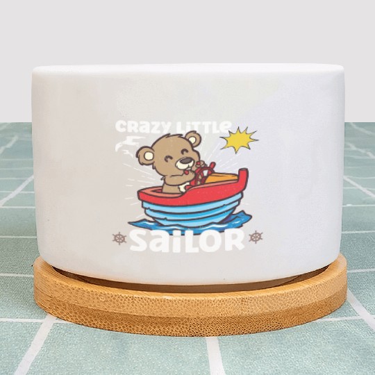 Sailing Sailboat Boating Kid Child Yacht Boat Plant Pots