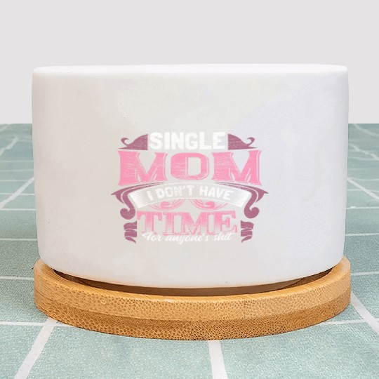 Single Mother Mom Son Gift Idea Plant Pots