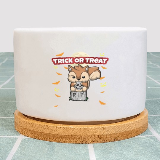 Trick Or Treat Scary Creepy Halloween Monster Plant Pots