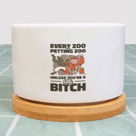 Zookeeper Petting Wildlife Zookeeping Nature Plant Pots
