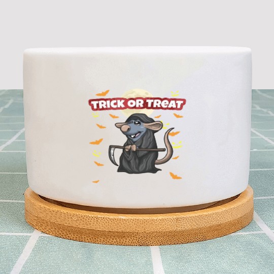 Trick Or Treat Scary Creepy Halloween Monster Plant Pots