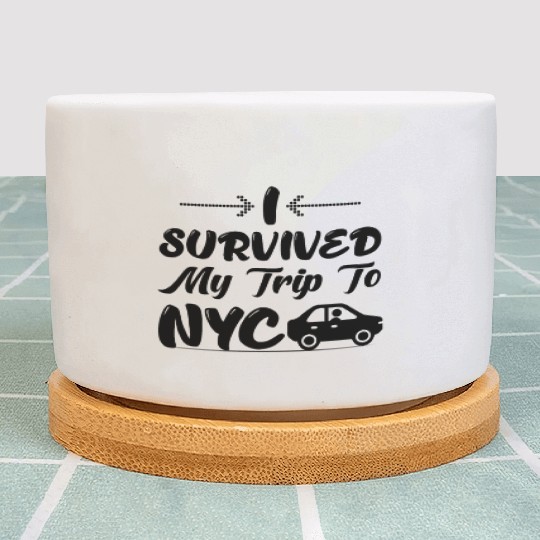 I Survived My Trip To NYC Plant Pots Design