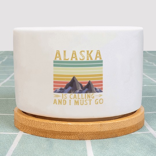 Alaska Gift USA Natur Bär Denali Grizzly Wald Plant Pots