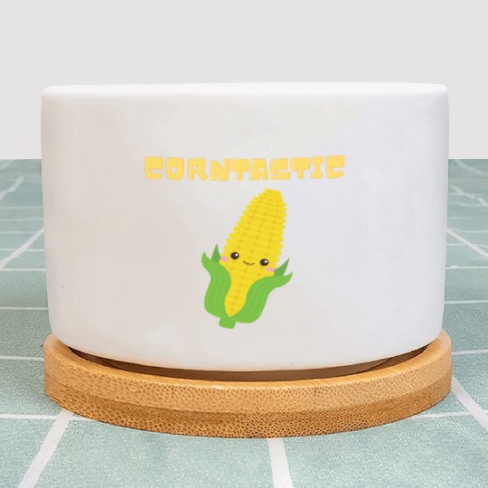 Corntastic! Corn Design It's Corn! Corn Kid Plant Pots
