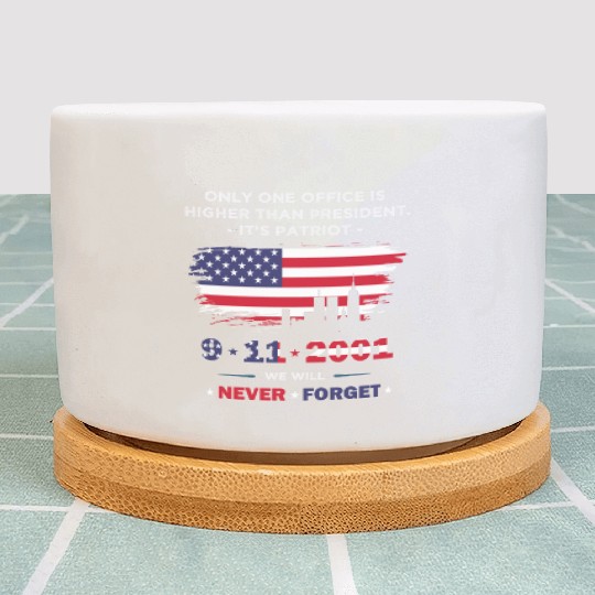 We will never forget the Patriot Day 911 Plant Pots