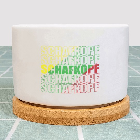 Schafkopf Card Game playing Card Hobby Plant Pots