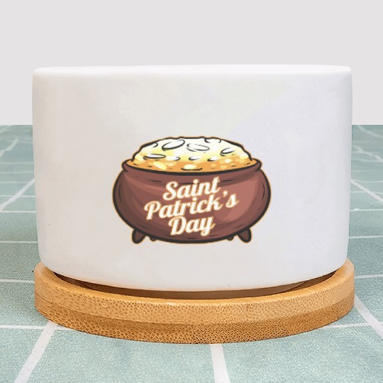 Pot Of Gold For St. Patricks Day Plant Pots