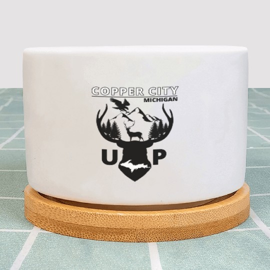 Copper City Michigan Upper Peninsula Plant Pots