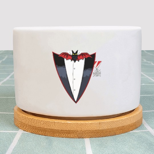 Realistic Dracula Tuxedo Instant Costume Plant Pots