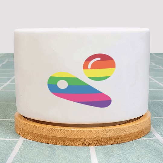 Pinball LGBT Player Plant Pots