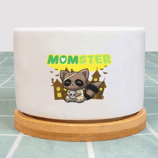 Momster Monster Mom Scary Halloween Mommy Costume Plant Pots