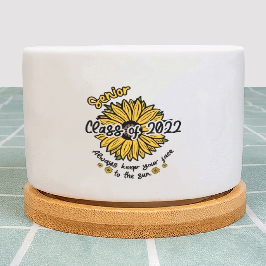 Senior 2022 Class Of 2022 Sunflower Plant Pots