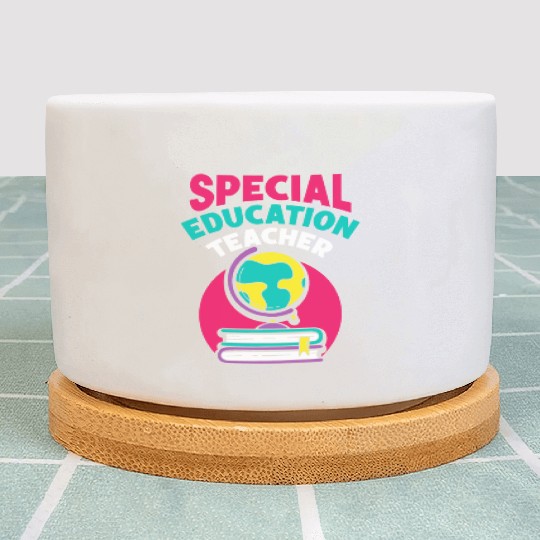 Special Education Teacher Sped Awareness Cute Plant Pots