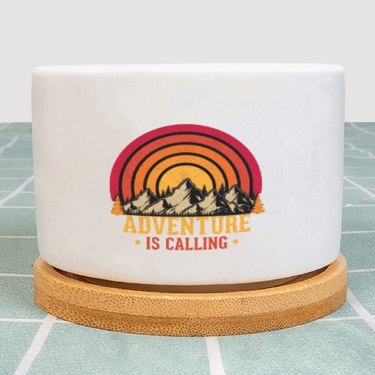 Adventure is calling | Hikers Plant Pots | Hiking