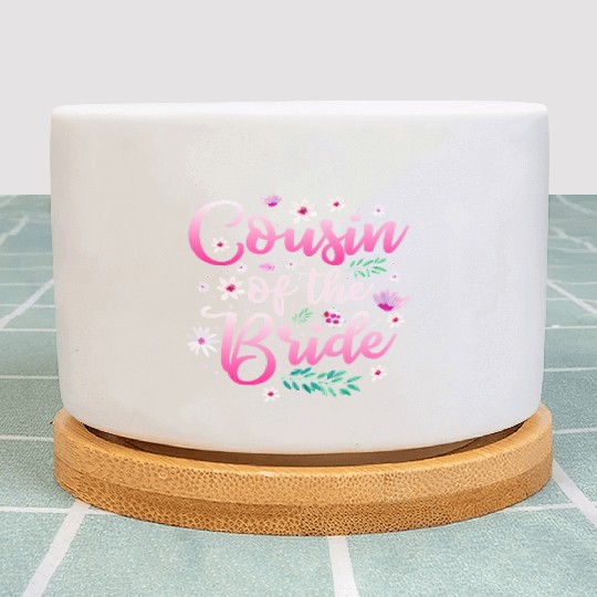 Cousin Of The Bride Plant Pots