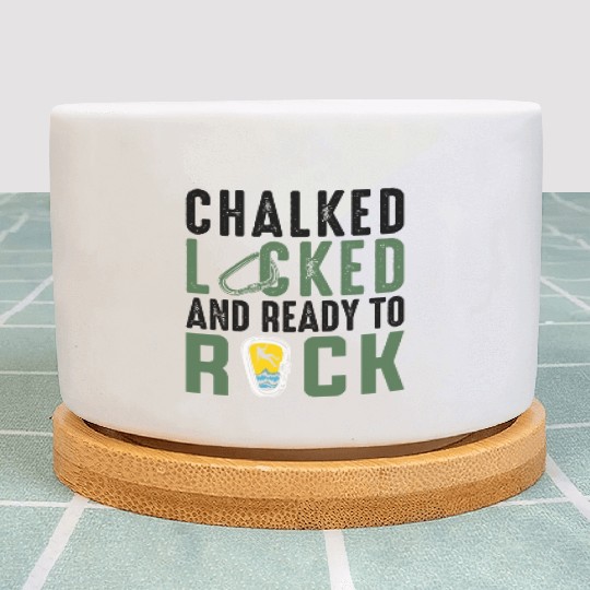 Climbing Mountaineering Climber Mountains Hiking Plant Pots