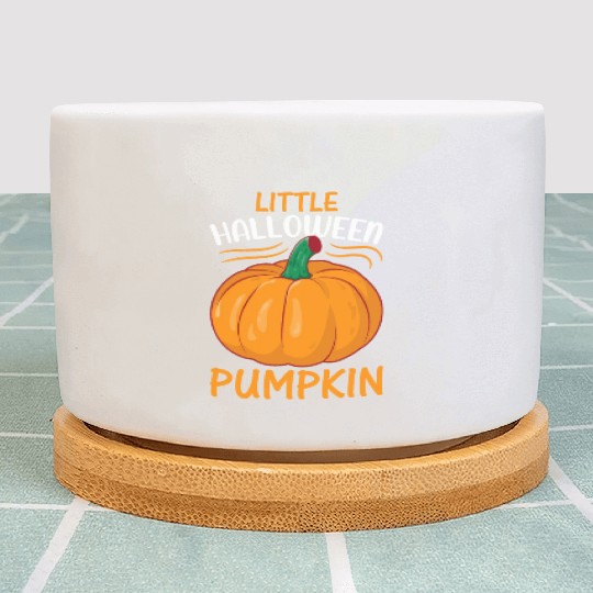 Little Halloween Pumpkin I Halloween Newborn Baby Plant Pots