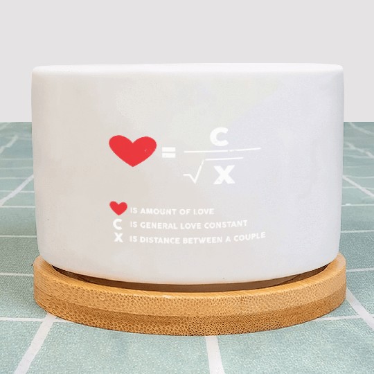 amount of love math Plant Pots