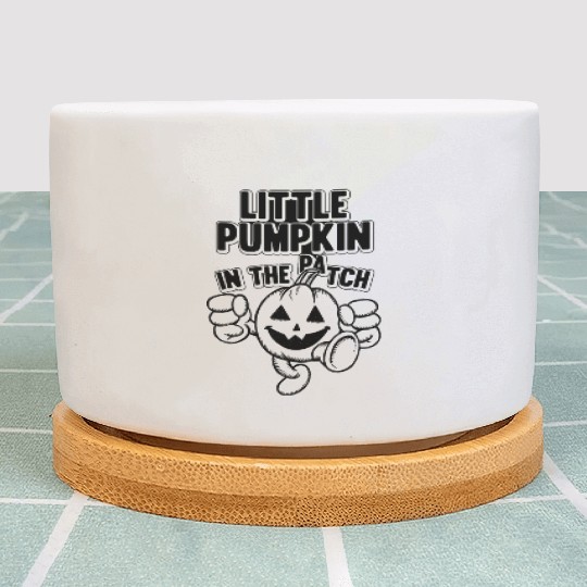 Halloween Little Pumpkin In The Patch - Newborn Ba Plant Pots