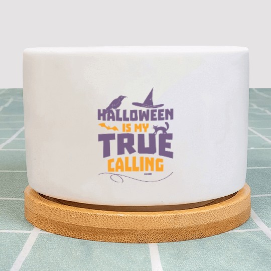 Halloween Hexenhut costume funny gift Plant Pots