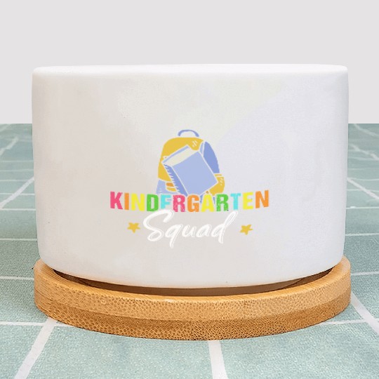 Kindergarten Squad Back To School Plant Pots