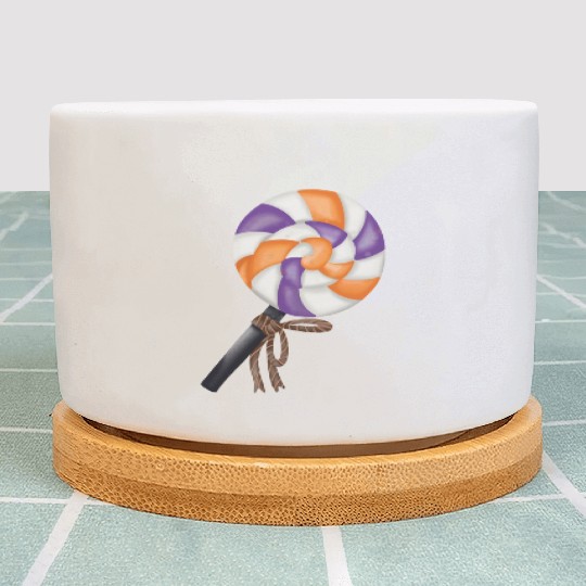 Halloween lollipop candy Plant Pots