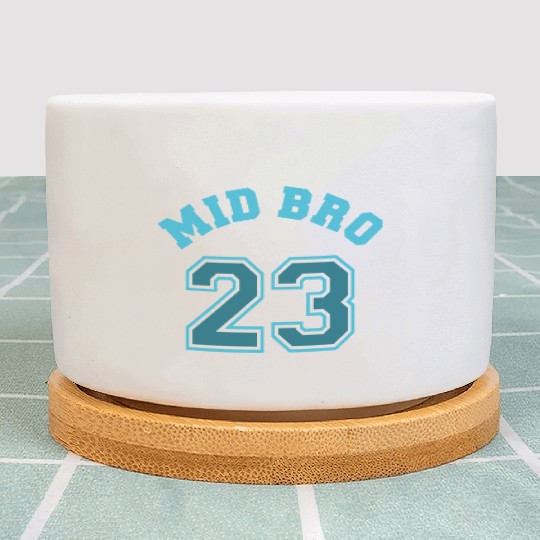 Mid Bro 2023 - Middle Brother Baby Birth Boy Plant Pots
