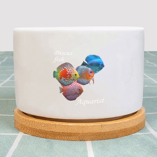 DISCUS FISH AQUARIST Plant Pots