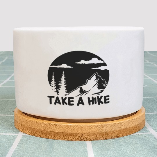 Hiking Go Mountaineering Hiking Tour Hiking Day Plant Pots