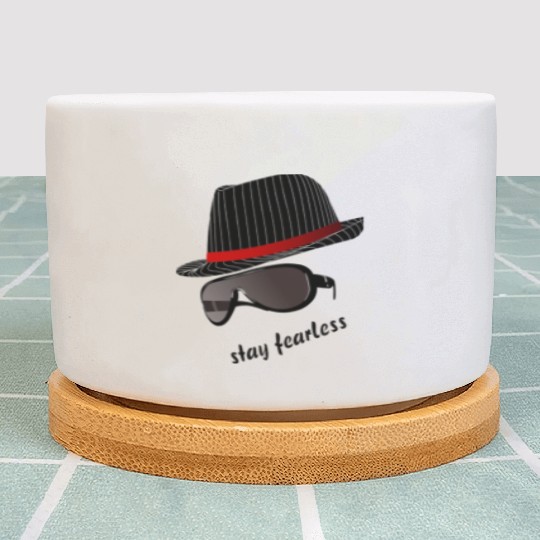 stay fearless Plant Pots