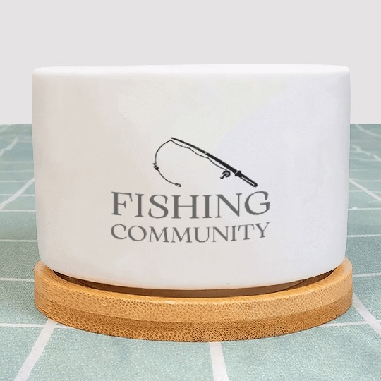 Fishing Community Plant Pots