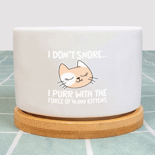 I Purr With The Force Of 10,000 Kittens 1 Plant Pots