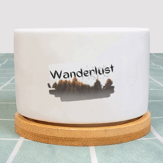Wanderlust design Plant Pots