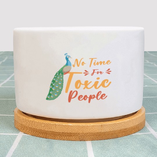 Peacock Positivity Peacock Fan Toxic People Nature Plant Pots